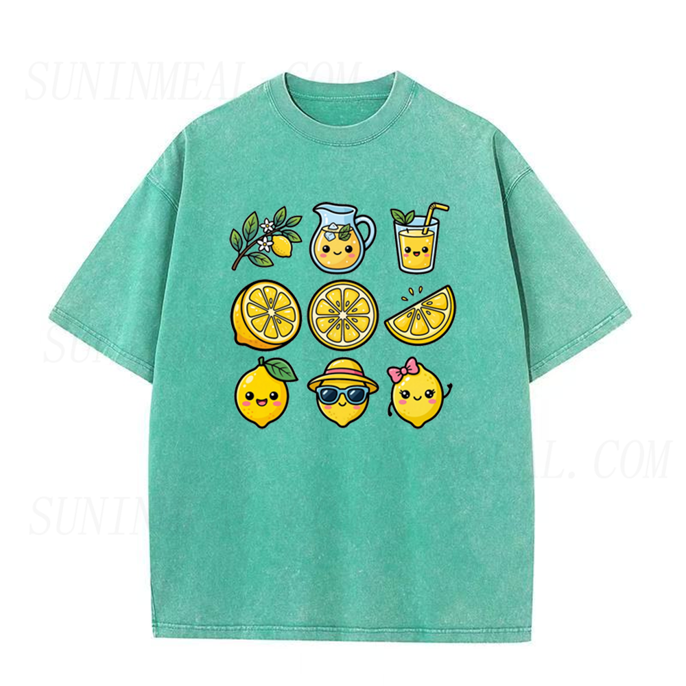 Cute Kawaii Lemon Unisex Tee