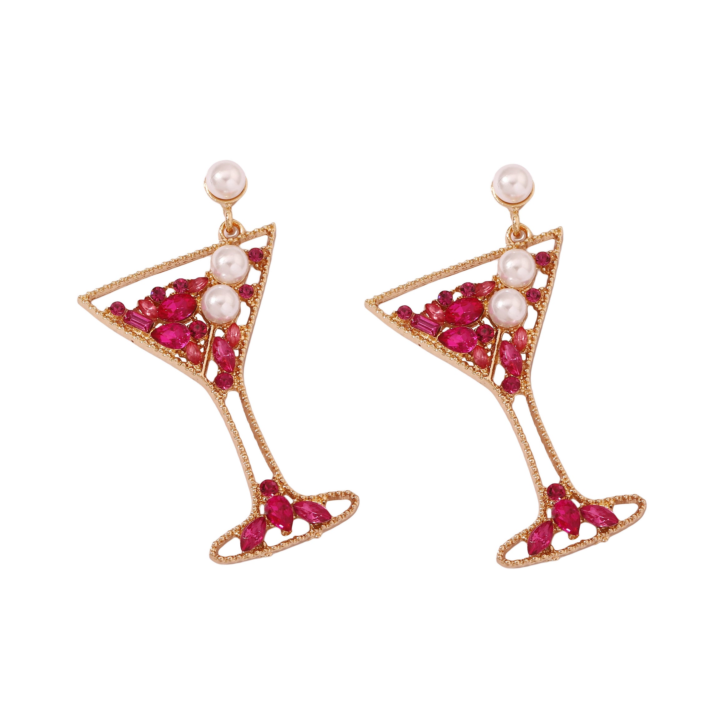 Cocktail Pearl Earrings