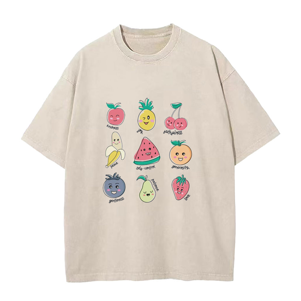 キュートフルーツユニセックスTシャツ