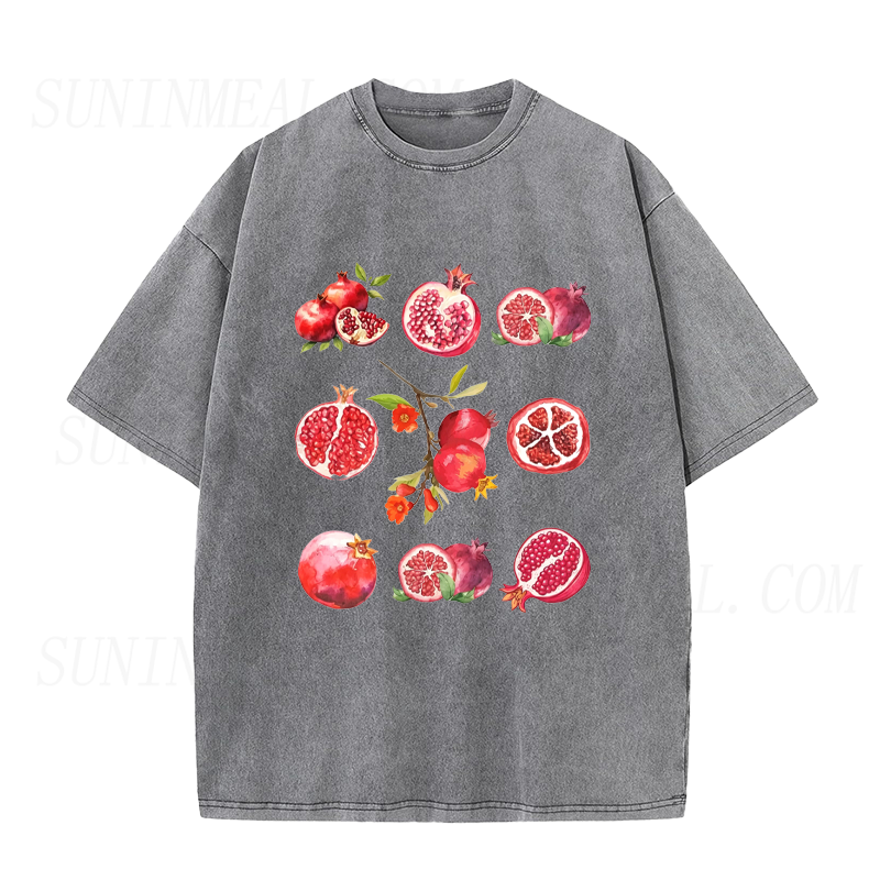 Watercolor Pomegranate Collection Unisex Tee