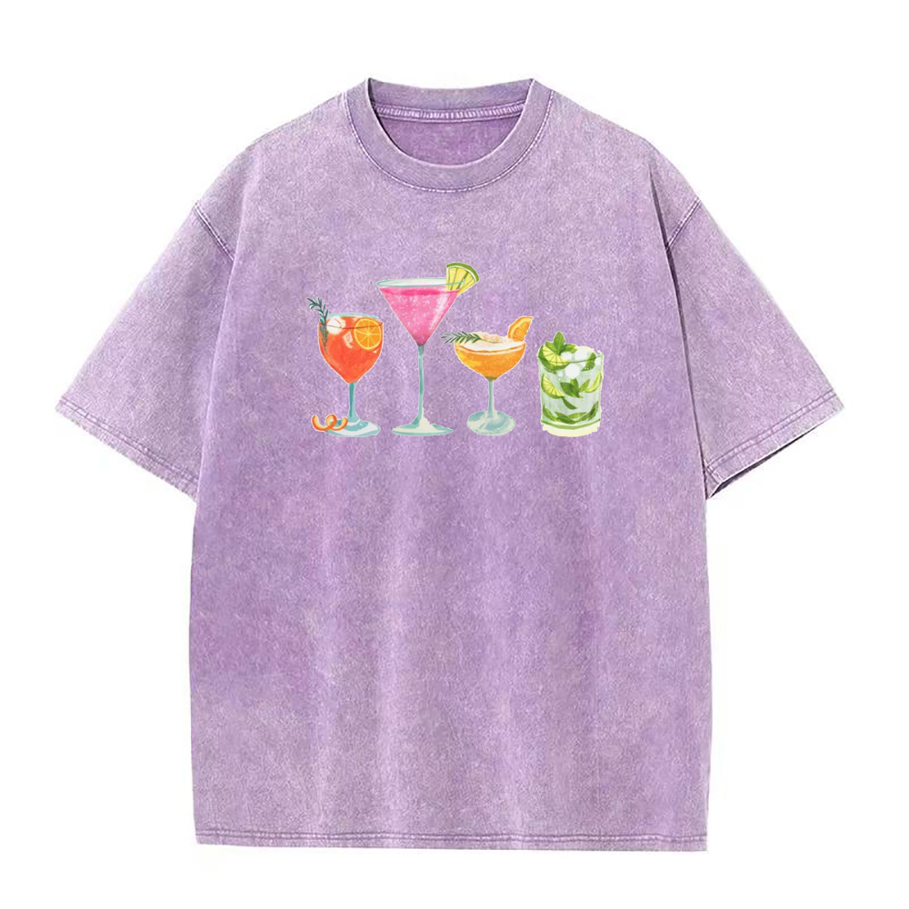 カクテルユニセックスTシャツ