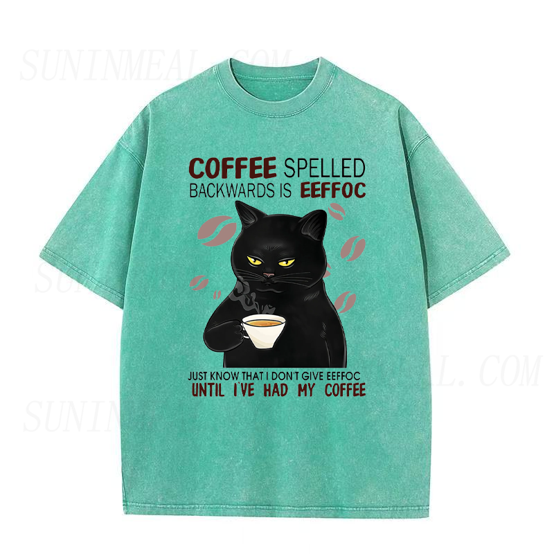 Coffee Cat Unisex Tee