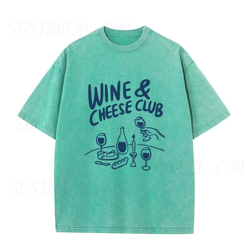 Wine and Cheese Club Unisex Tee