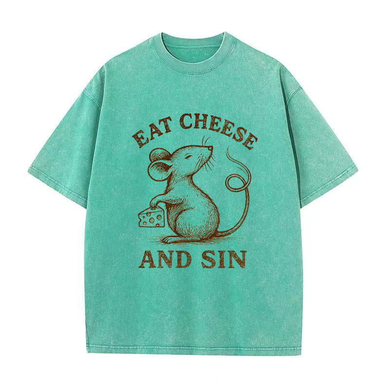 Mouse Cheese Unisex Tee