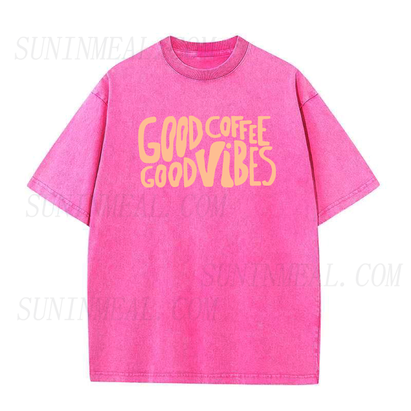 Good Coffee Good Vibes Unisex Tee
