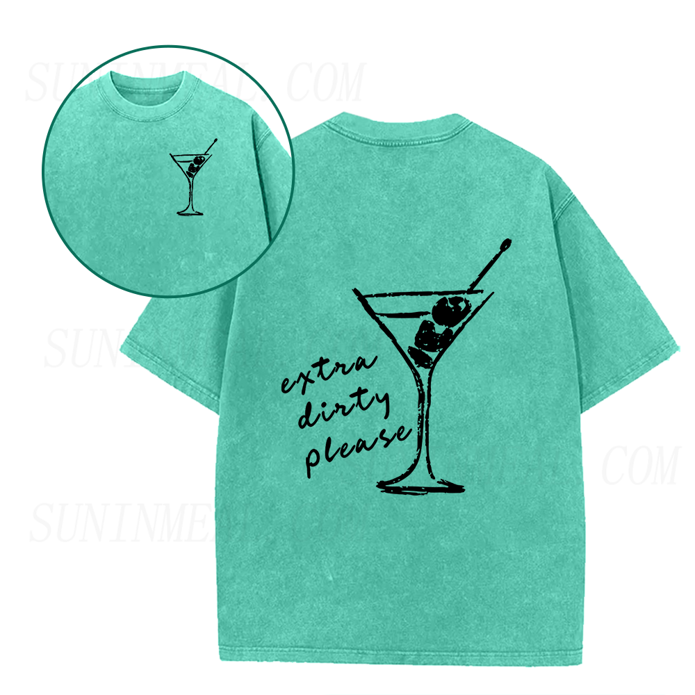 Extra Dirty Martini Please Unisex Tee