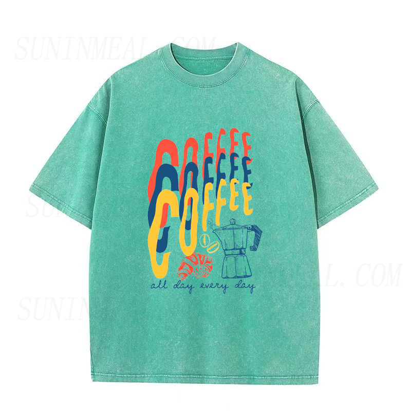 All Day Every Day Coffee Unisex Tee