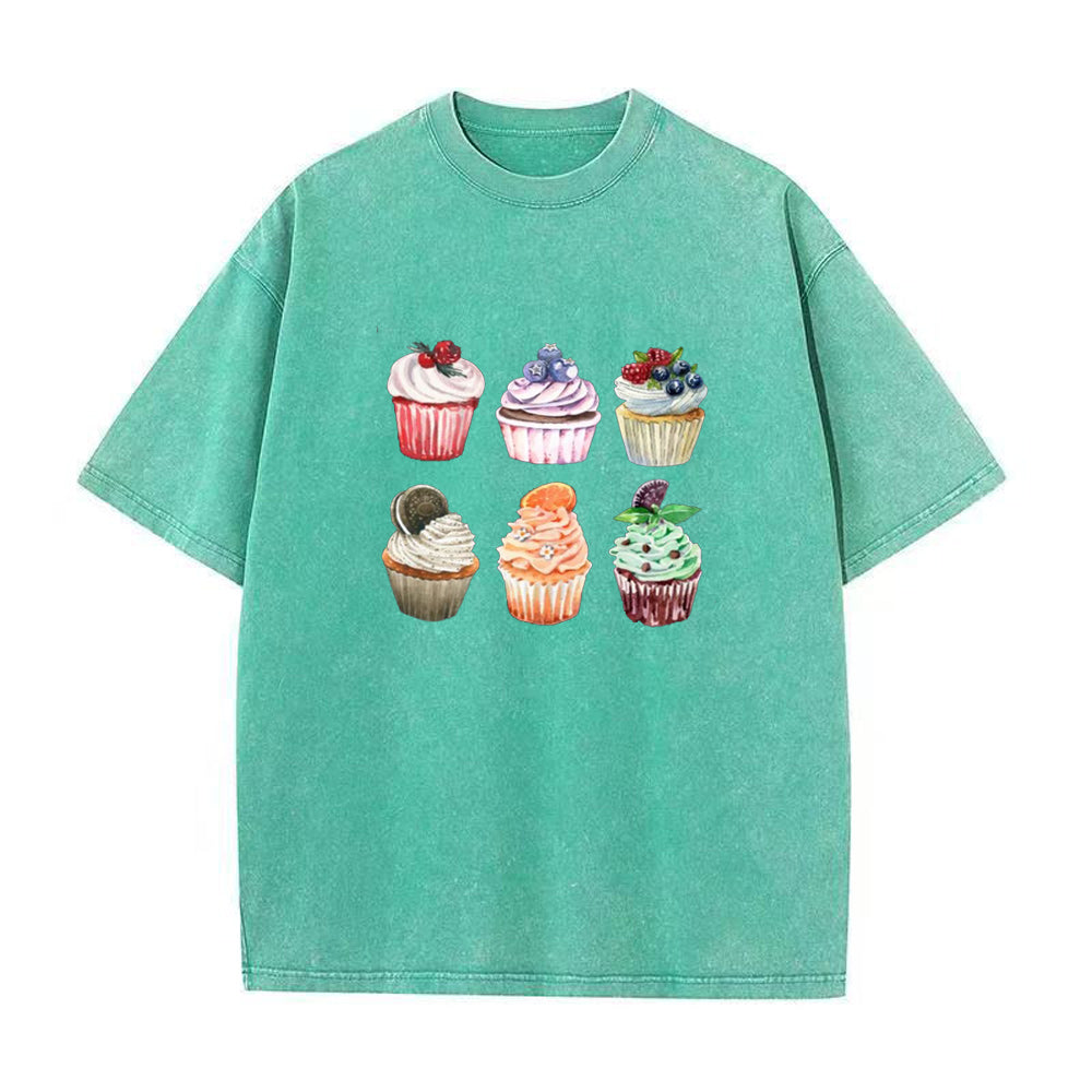 カップケーキ ユニセックス Tシャツ