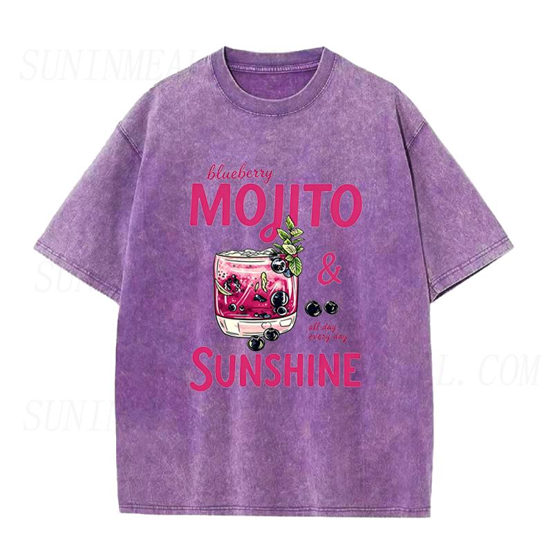 Blueberry Mojito & Sunshine Unisex Tee