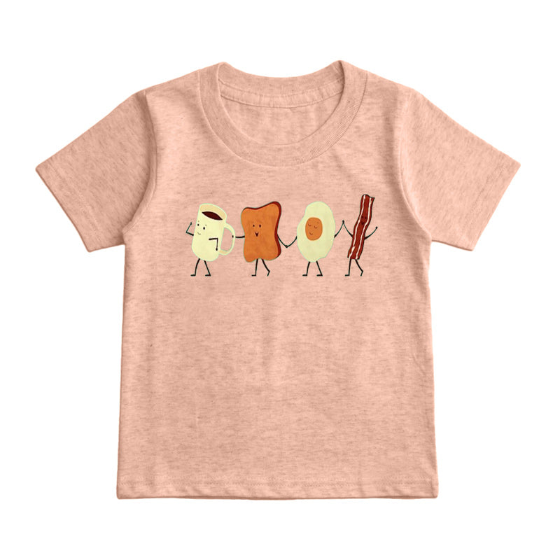 Let's All Go And Have Breakfast Kids T-Shirt