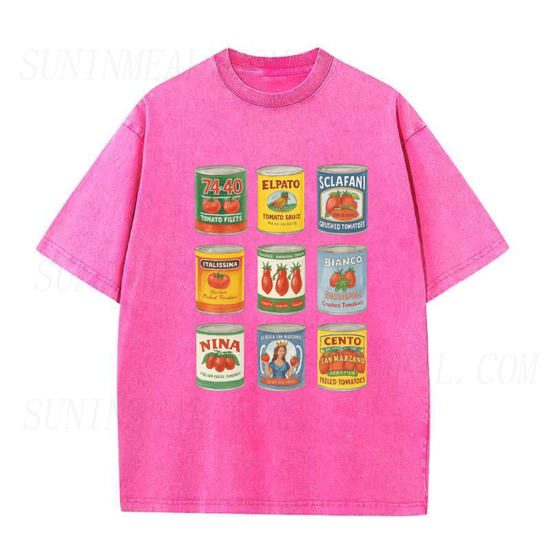 Retro Tomato Can Unisex Tee
