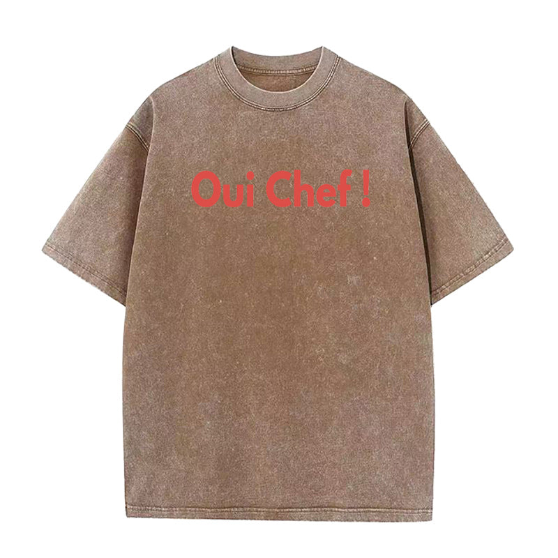 Oui chef Unisex Tee
