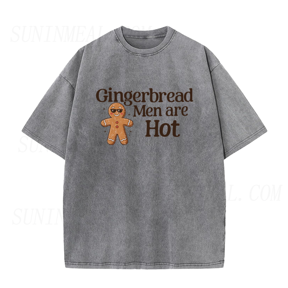 Gingerbread Men Are Hot Unisex Tee