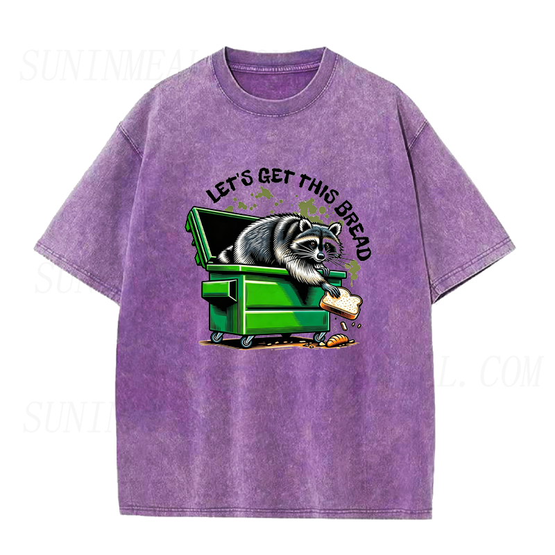 Let’s Get This Bread Raccoon Unisex Tee