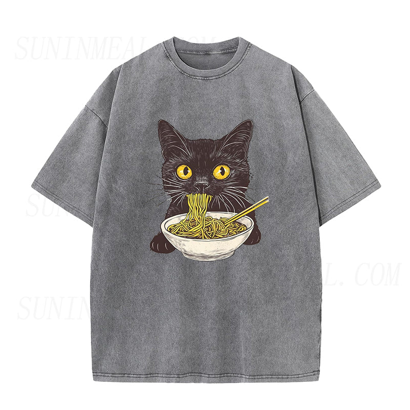 Noodle Cat Unisex Tee
