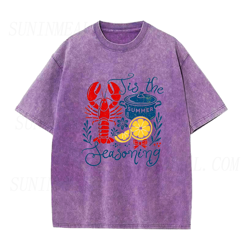 Tis The Seasoning Lobster Unisex Tee