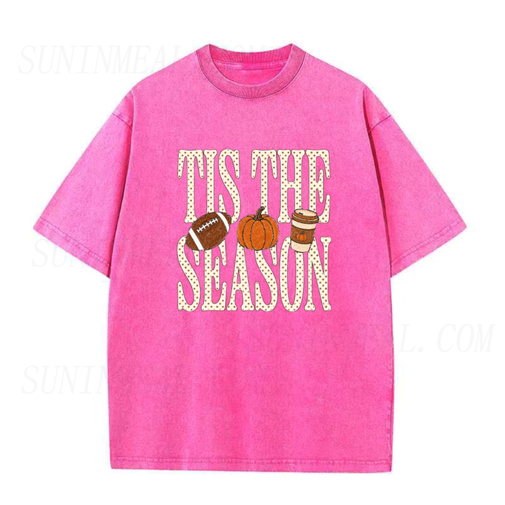 Fall Coffee Pumpkin Football Unisex Tee