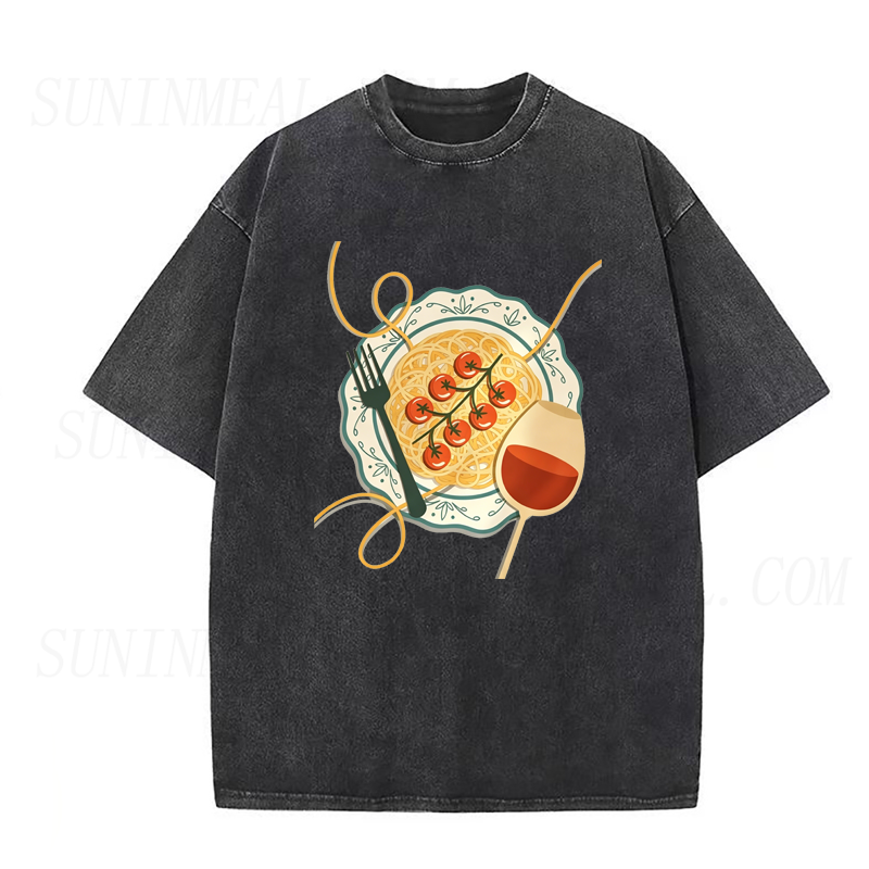 Pasta & Wine Unisex Tee