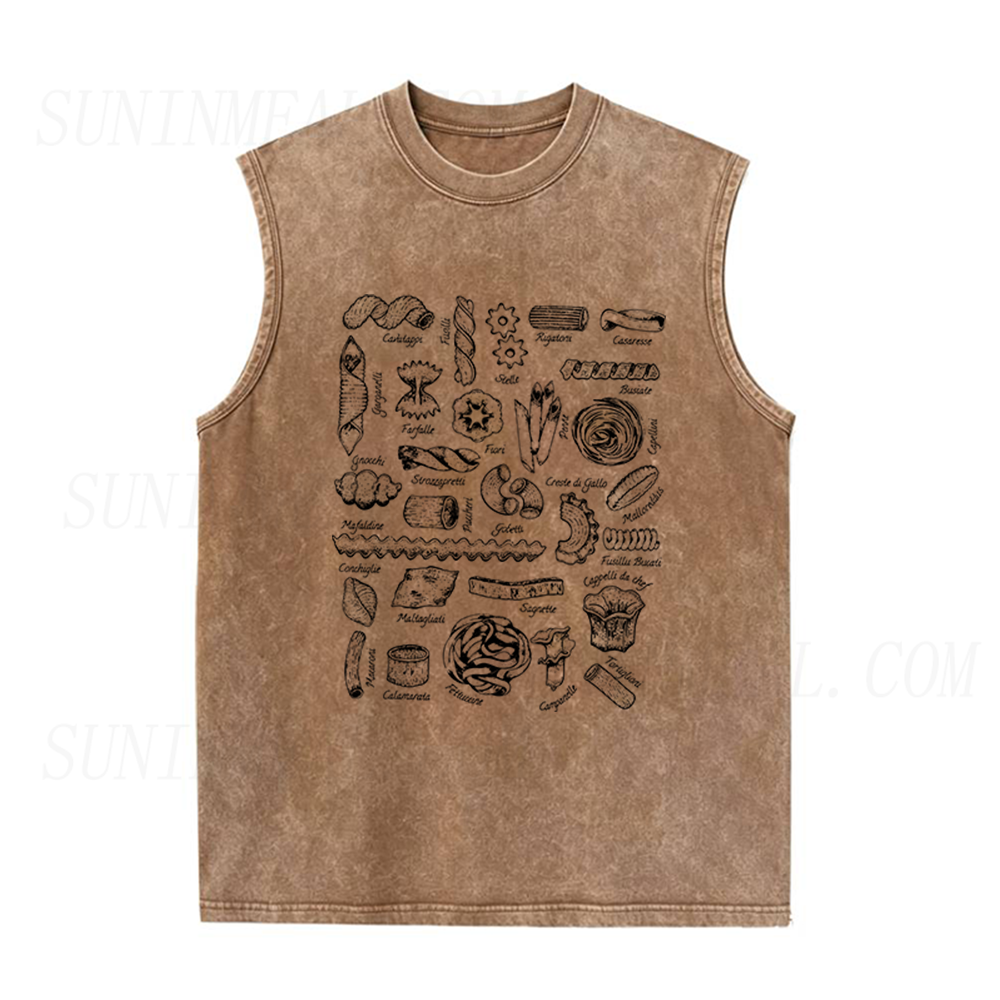 Pasta Unisex Tank Top