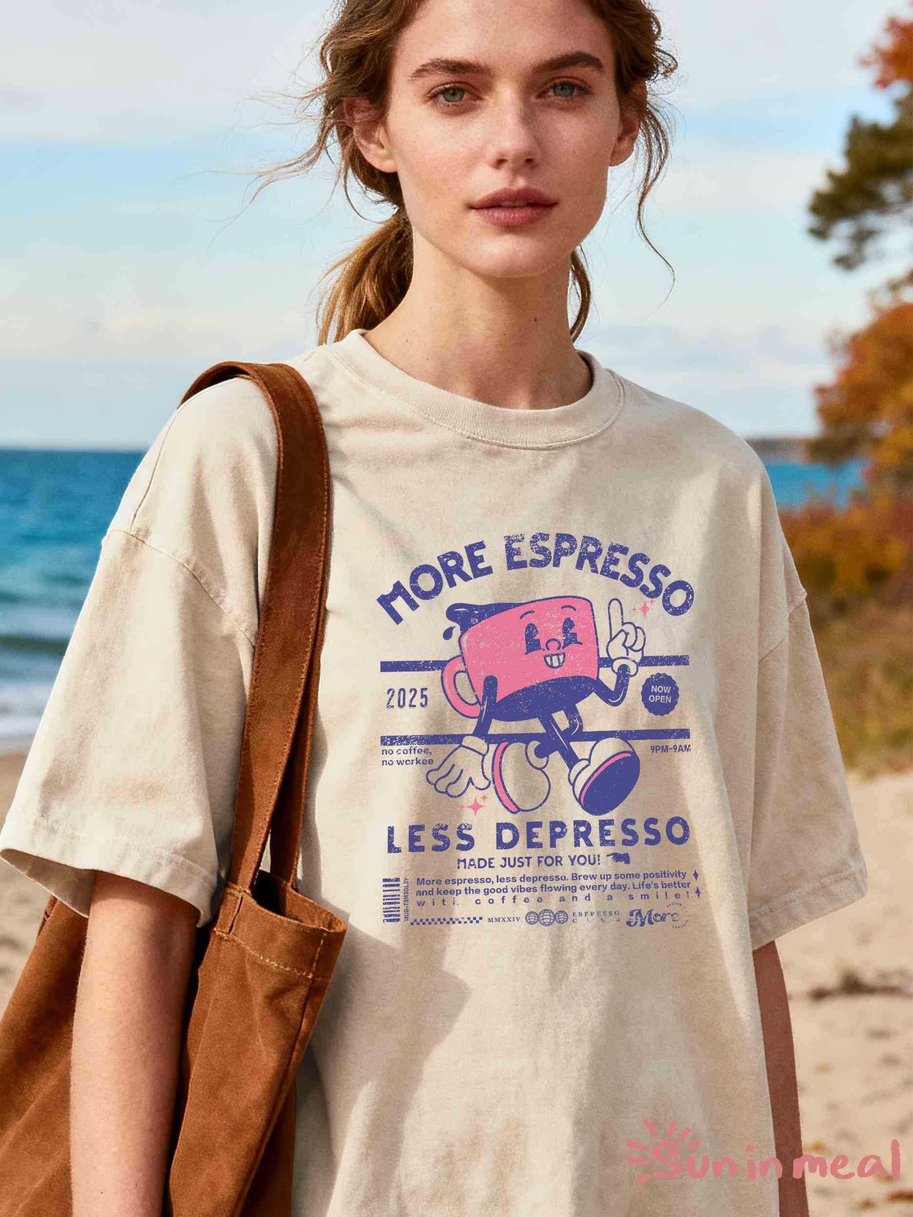 More Espresso Less Depresso Unisex Tee