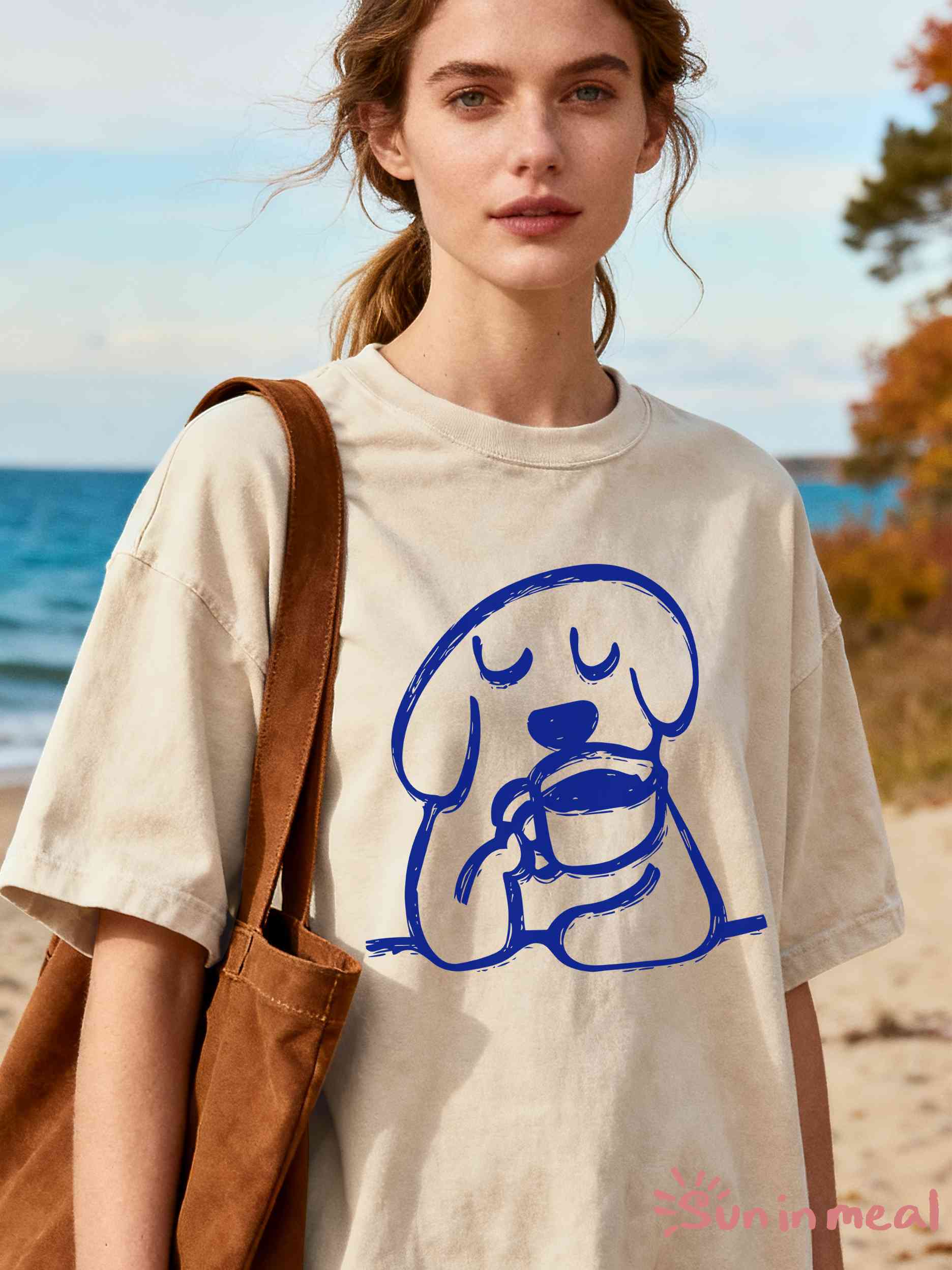 coffee dog Unisex Tee