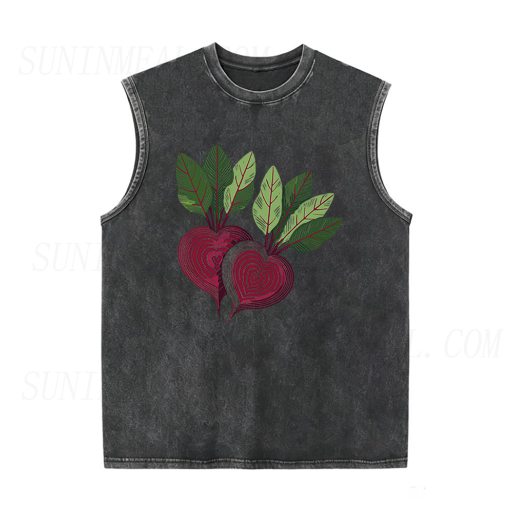 Beet Heart Unisex Tank Top