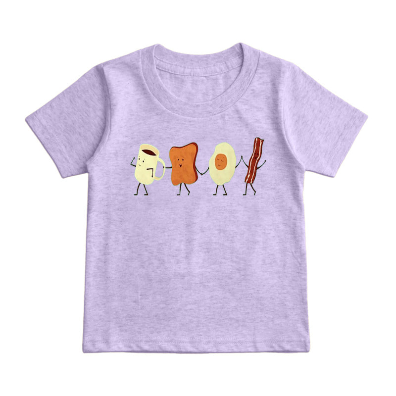 Let's All Go And Have Breakfast Kids T-Shirt