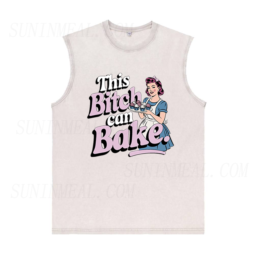 This Bitch Can Bake Unisex Tank Top