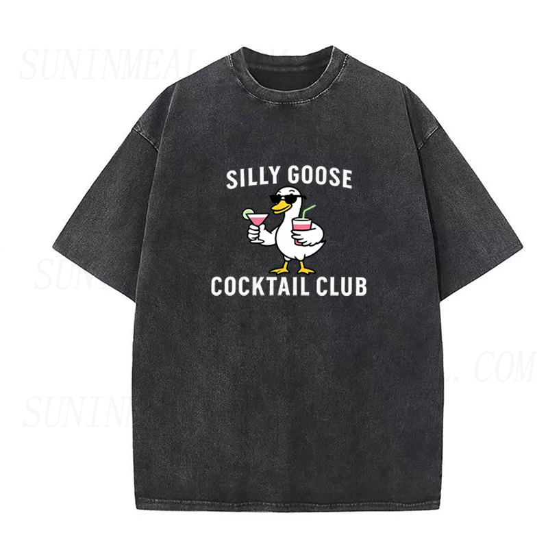 Silly Goose Cocktail Club Unisex Tee