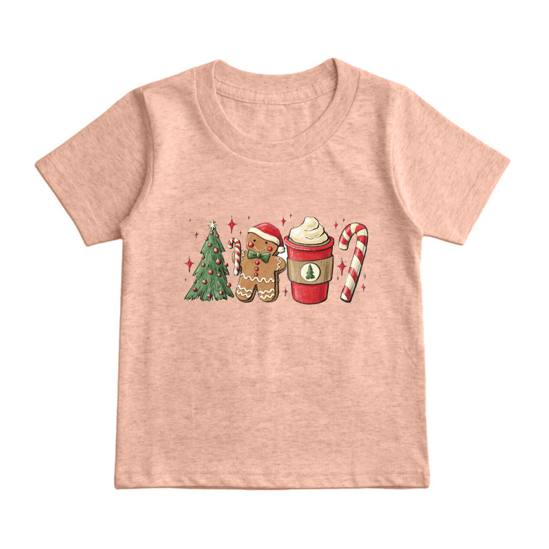 Christmas Tree Coffee Kids T-Shirt