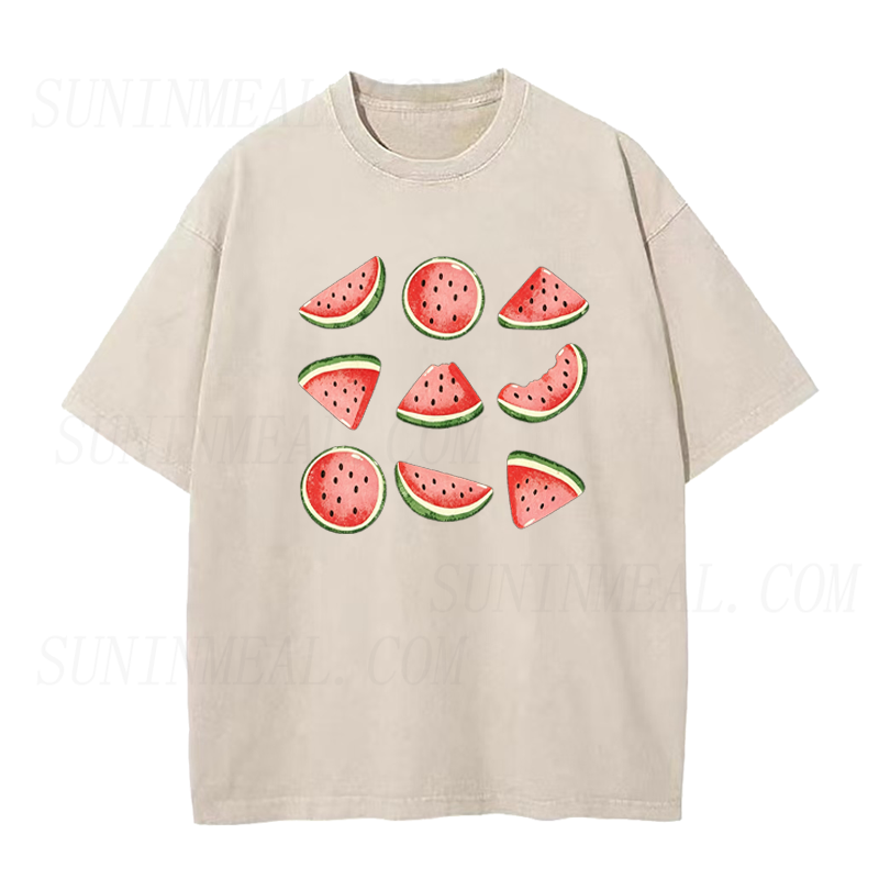 Summer Watermelon Slices Unisex Tee