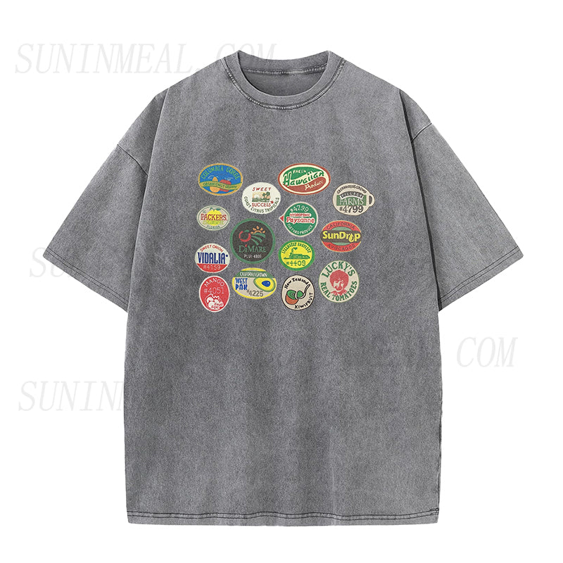 fruit sticker Unisex Tee