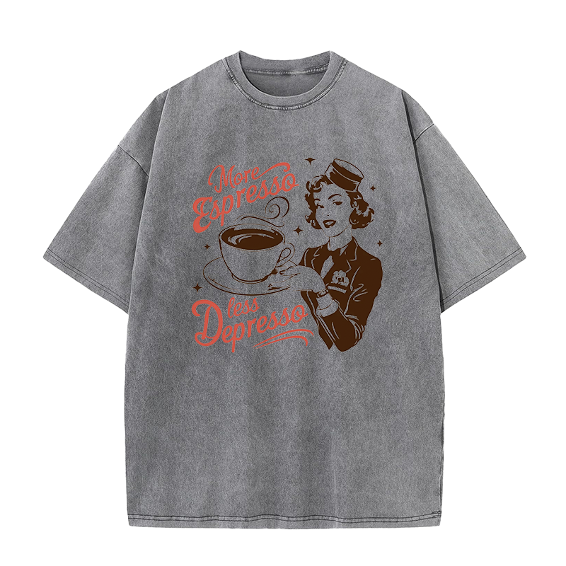 More Espresso Less Depresso Unisex Tee