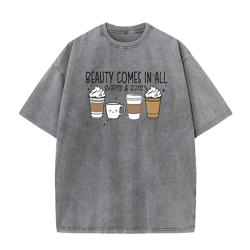 Beauty Comes in All Shapes Unisex Tee