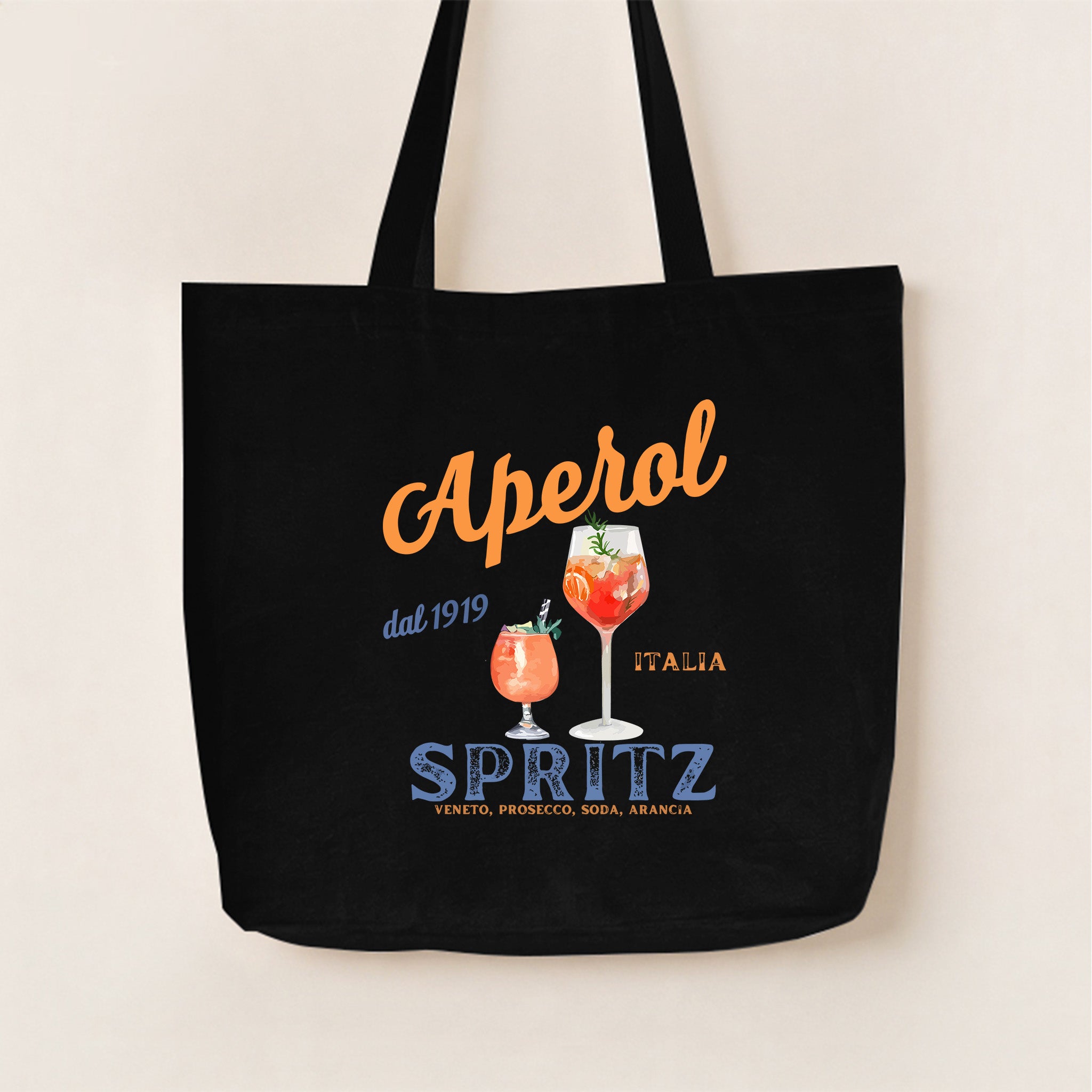 Aperol Spritz Canvas Tote Bag