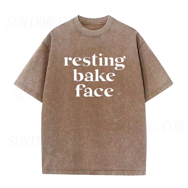resting bake face Unisex Tee