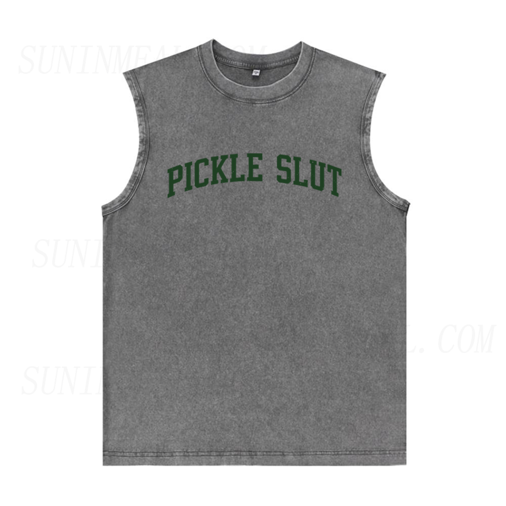 Pickle Slut Unisex Tank Top