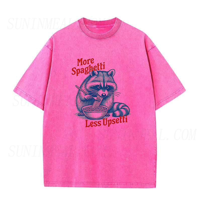 More Spaghetti Less Upsetti Vintage Unisex Tee