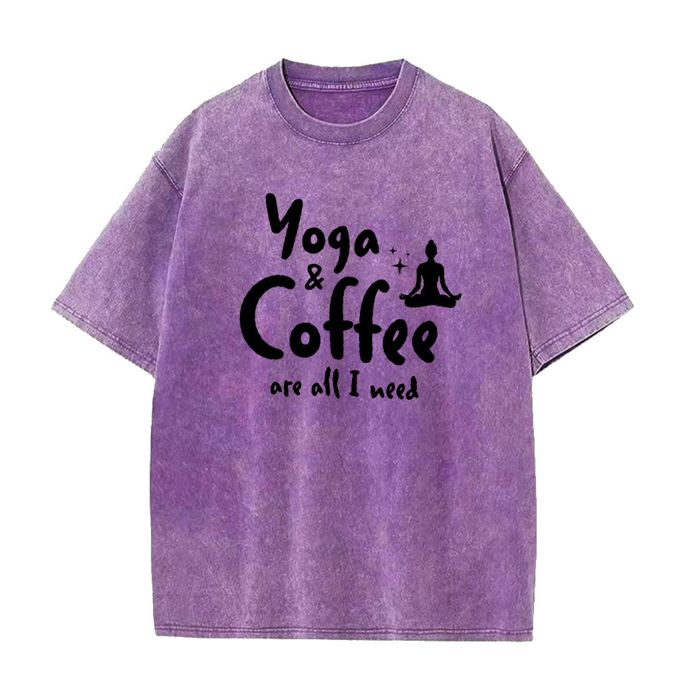 yoga&coffee are all I need Unisex Tee