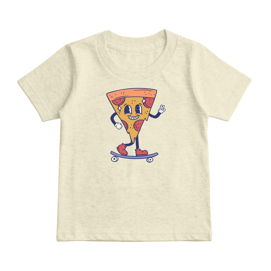 Pizza Skateboard Kids T-Shirt