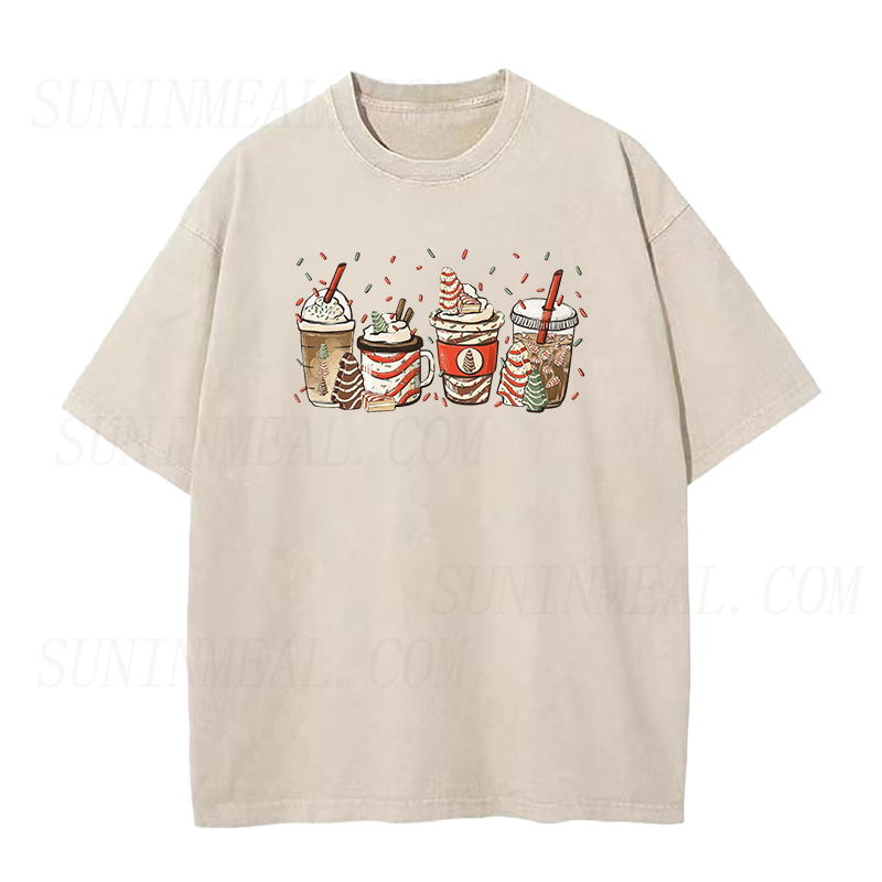 Christmas Tree Cake Coffee Unisex Tee