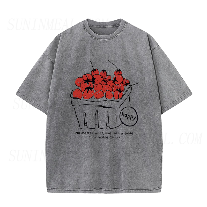 Strawberry Happy Unisex Tee