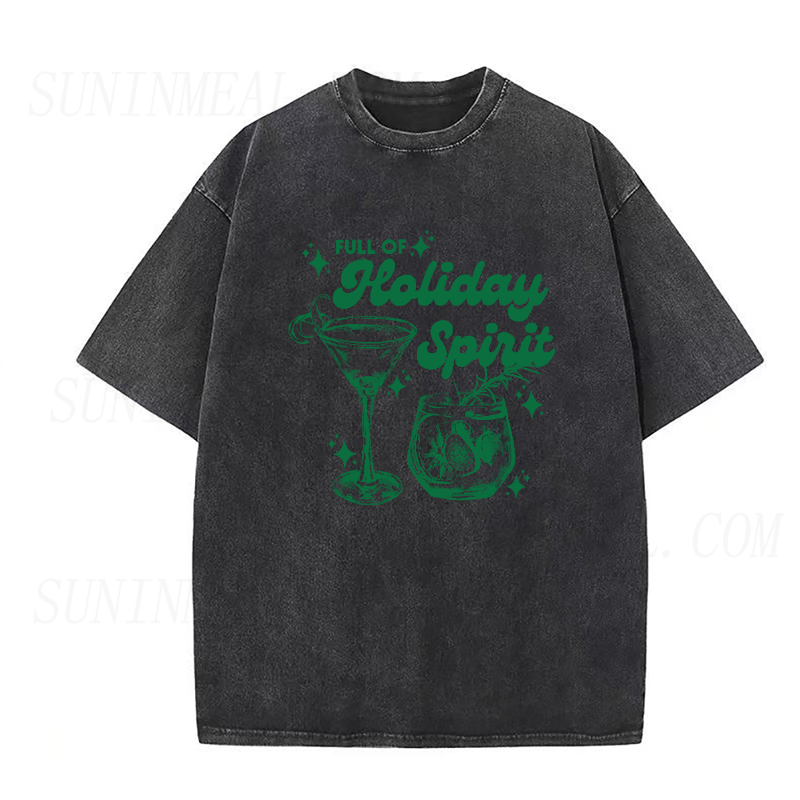 Holiday Spirit Cocktail Unisex Tee