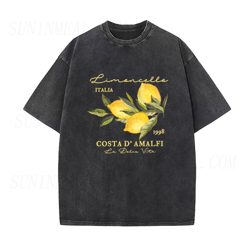 Retro Limoncello La Dolce Vita Unisex Tee