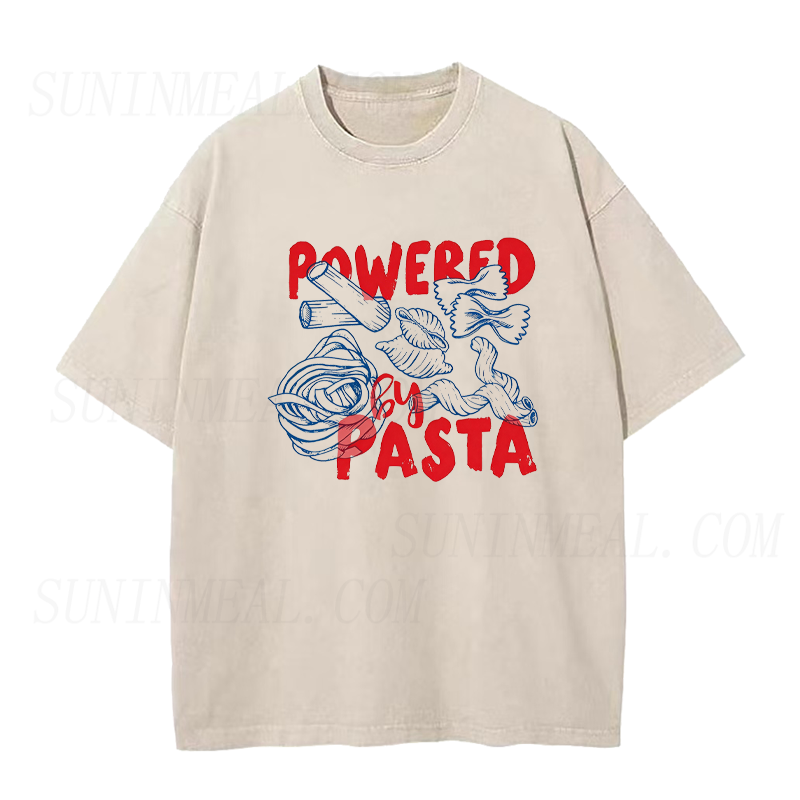 Powered By Pasta Unisex Tee