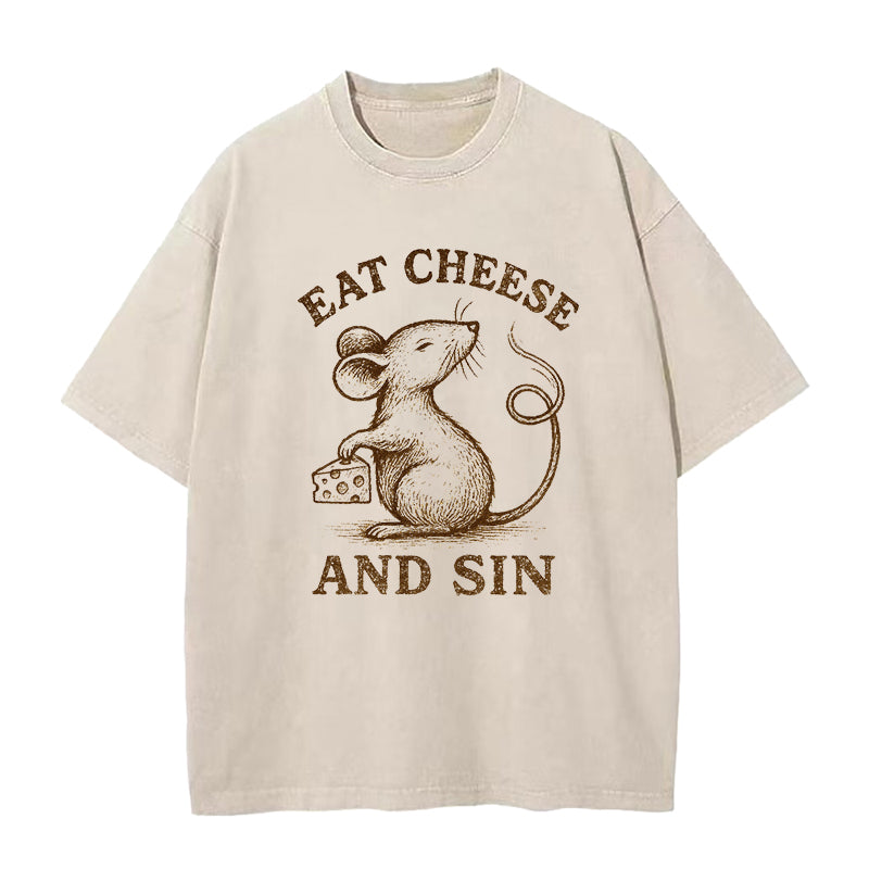 Mouse Cheese Unisex Tee