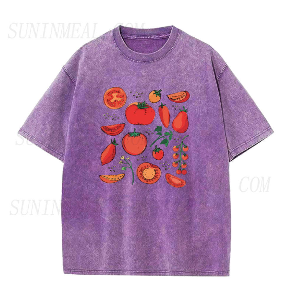トマト ユニセックス Tシャツ
