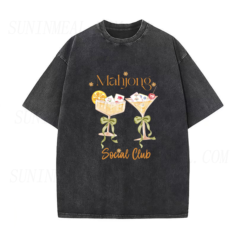 Mahjong Social Club Unisex Tee