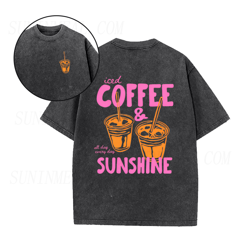 Iced Coffee & Sunshine Unisex Tee