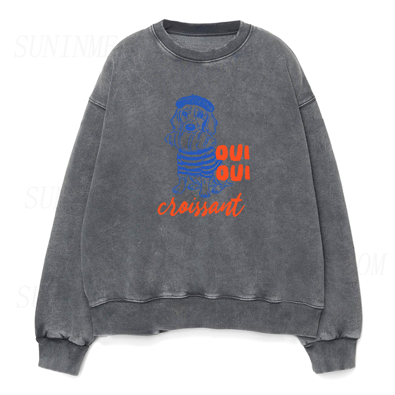 Dog oui oui Unisex Crewneck Sweatshirt